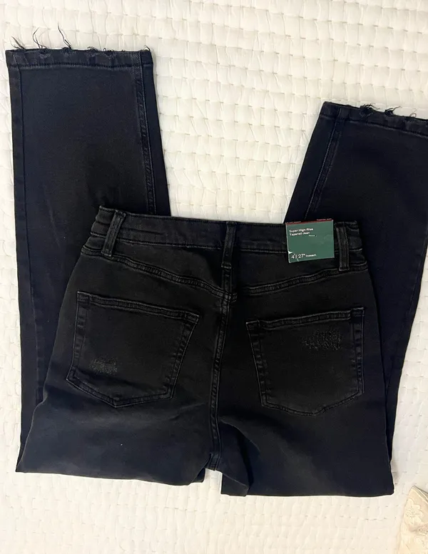 Wild Fable Super High-Rise Tapered Jeans - Image 2