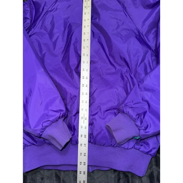 Vintage Columbia Women's Jacket Reversible Thinsulate Full Zip Size Medium - Image 12