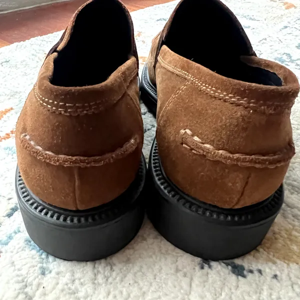 Vagabond Alex Loafers size 39 suede brown black - Image 4