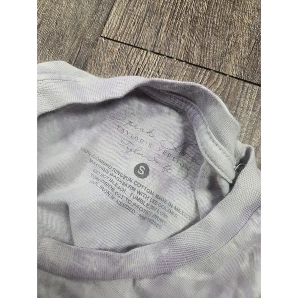 TAYLOR SWIFT Speak Now Taylor's Version purple Genuine Merch Lot Sleeve Shirt S - Image 5