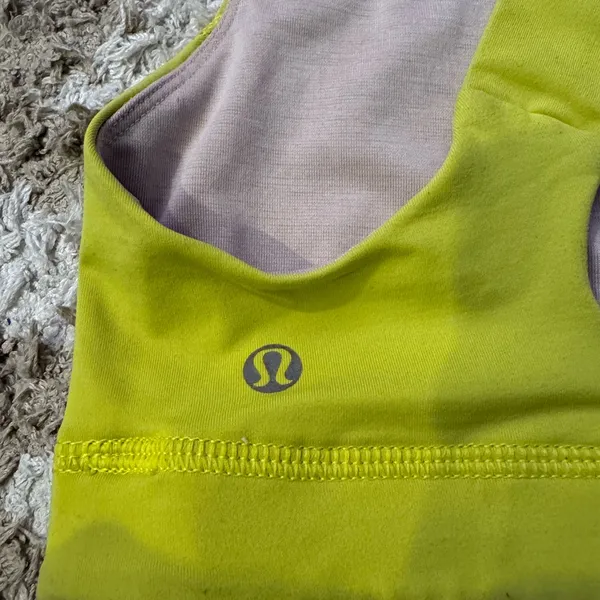 🛎️ Clearance Size 4 Lululemon All Sport Bra (Yellow Color) - Image 4