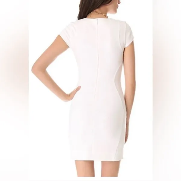 Diane Von Furstenberg Pele Eyelet Mini Dress - Image 3