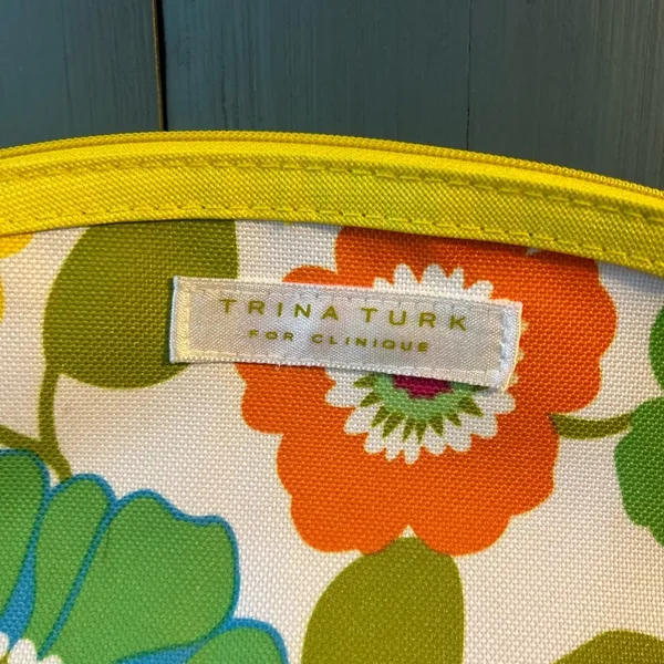 Trina Turk for Clinique l Floral Cloth Travel/Cosmetic Bag - Image 2
