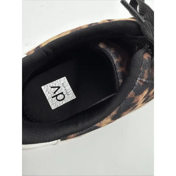 DV Dolce Vita Women's Sneaker Voyage Leopard Fashion Suede Size 9 1/2 9.5 - Image 6