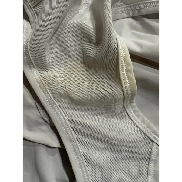 Lululemon Sculpt Tank White‎ Size 6 Flaw - Image 7