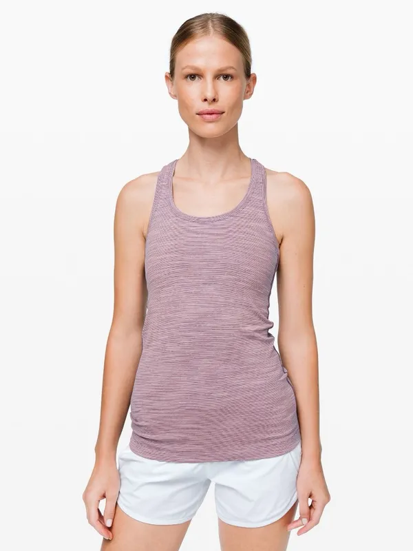 Lululemon 4 Cool Racerback II Workout Lounge Gym Yoga Women’s Mauve Tank Top - Image 7