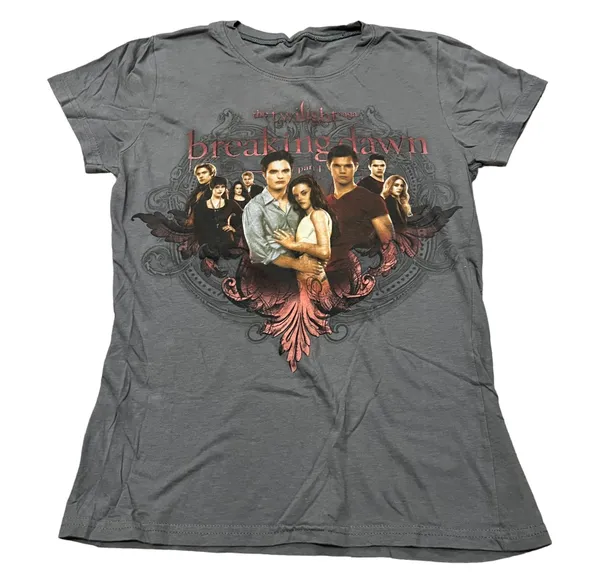 Twilight Movie Promo Breaking Dawn Part 1 T-Shirt Women’s Size Small - Image 6