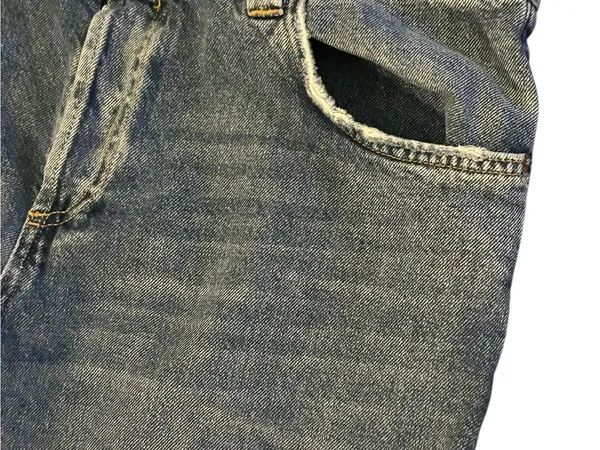 New Free People We the Free Crvy Siren Low Rise Straight Leg Jeans size 33 - Image 4