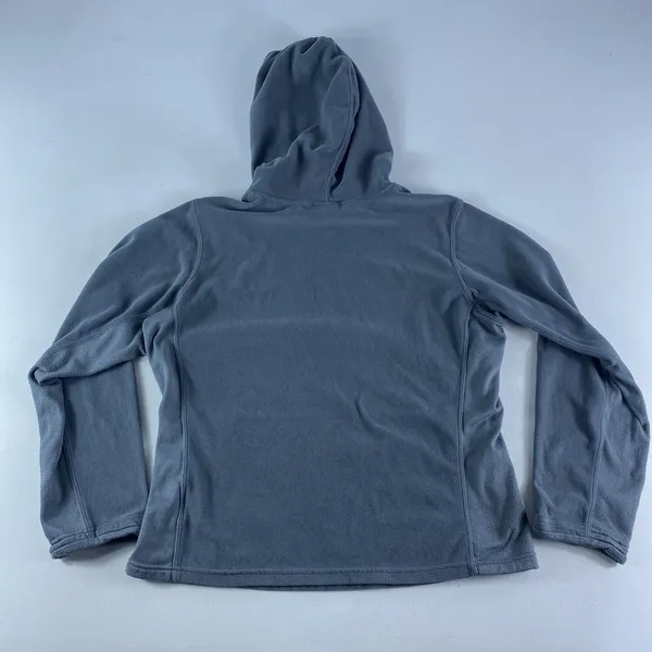 Columbia Hoodie Sweatshirt Women's Medium Gray Pullover Fleece Ladies - Image 4