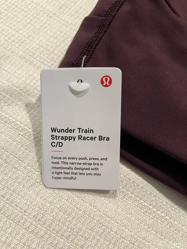 Lululemon Wunder Train Strappy Racer Bra (C/D Cup) - Image 6
