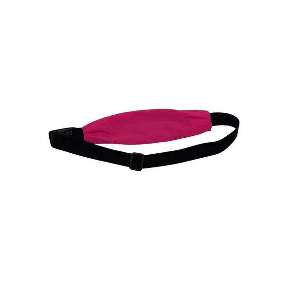 Nike Slim Waist Pack Running Belt OS‎ Pink Reflective Zip Athletic Fanny Pack - Image 2