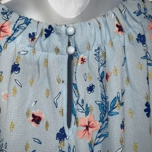 JUICY‎ COUTURE Golden Rain Floral Cinched Halter Dress NWT $58 Size XS - Image 7