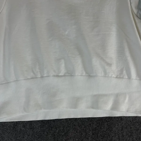 OFFLINE by Aerie Womens XXL White Cropped Long Sleeve Crewneck Sweatshirt - Image 8