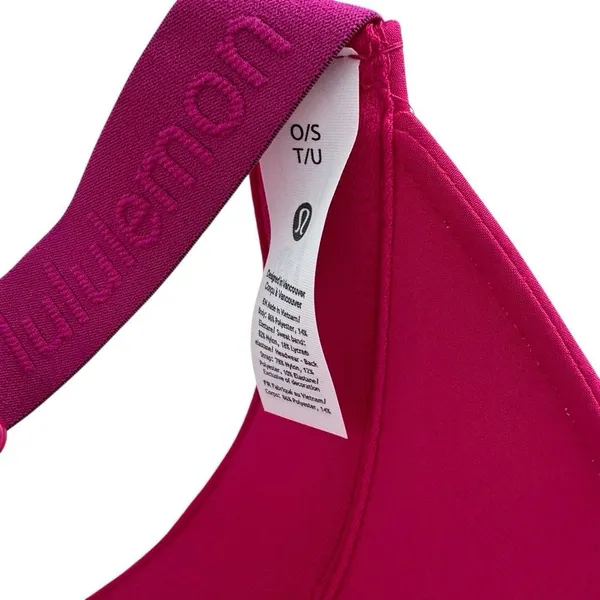 Lululemon Womens Fast Paced Wide Band Running Visor Passionate - Image 6