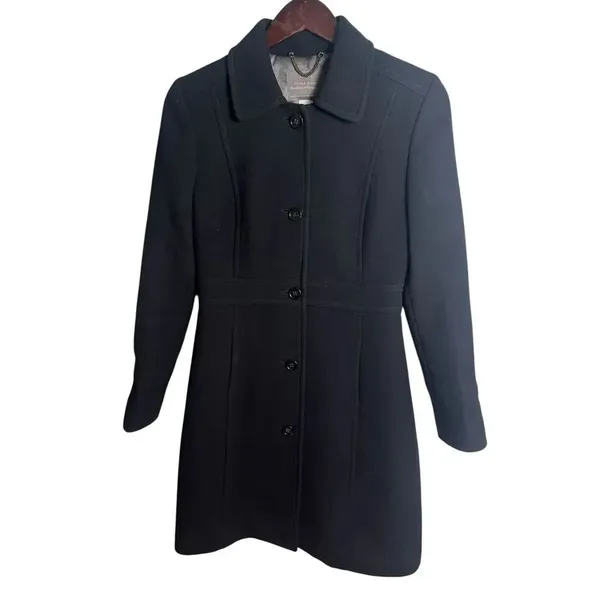 J.Crew Classic lady day coat in Italian double-cloth wool with Thinsulate black - Image 3