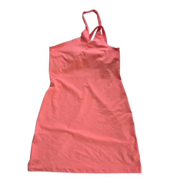 Beyond Yoga NWT Spacedye Lost Your Mind Dress Electric Peach Pink SD6190 Women M - Image 3