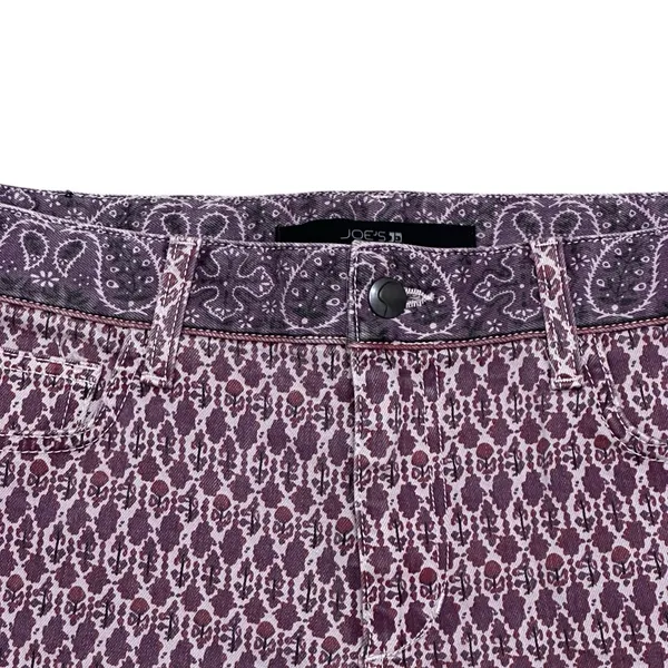 Joe's Jeans Shorts Women's Size 30 Purple Stretch Cotton Blend Denim Beach - Image 2
