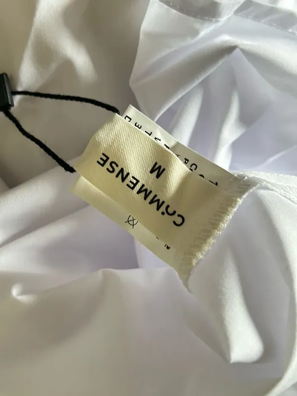 Commense White Summer Dress Backless medium NWT - Image 3