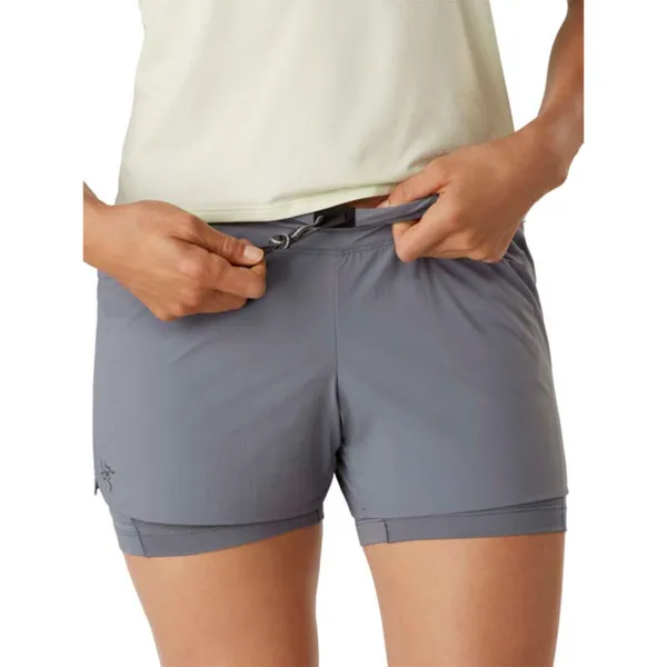 Arc'teryx Kapta Shorts 3.5" Women's Macro Size XS Gray Athletic Outdoors - Image 2