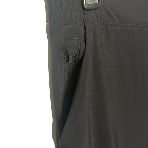 Athleta Brooklyn Jogger Pants Black Stretch Pockets Travel Work Light Womens 16 - Image 2