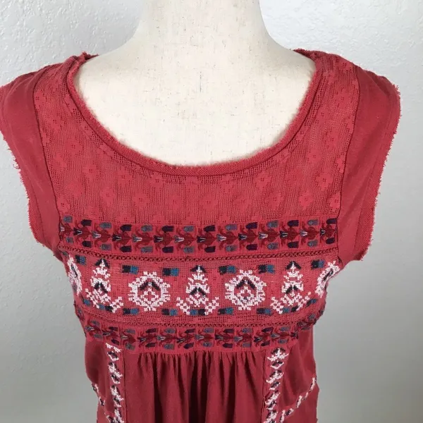 ‎Free People embroidered tank top XS - Image 7