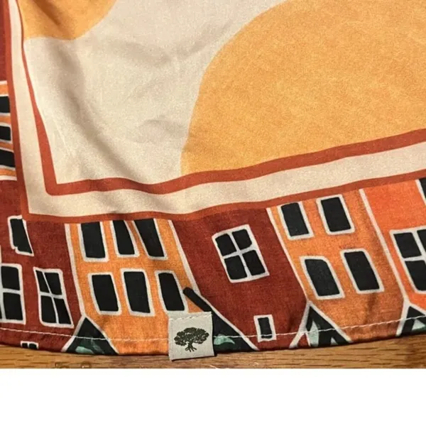 VTG Scarf with Tree Logo Label - Image 6