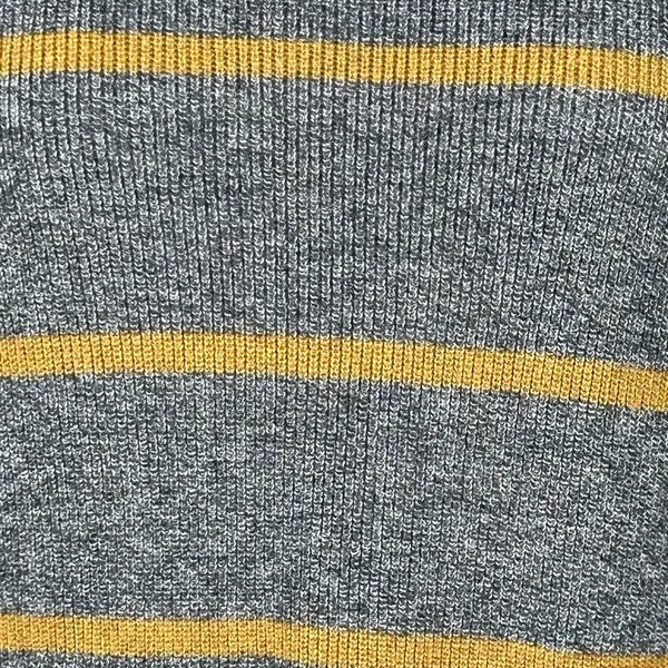 American Eagle Striped Mock Neck Sweater XS Relaxed Fit High Low Hem Knit - Image 8