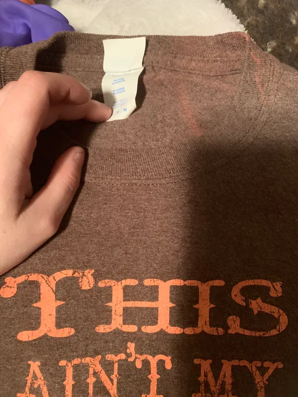 Rodeo Tee Brown Size M - Image 2