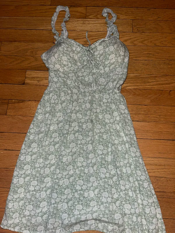 Summer Mini dress Green - Image 2