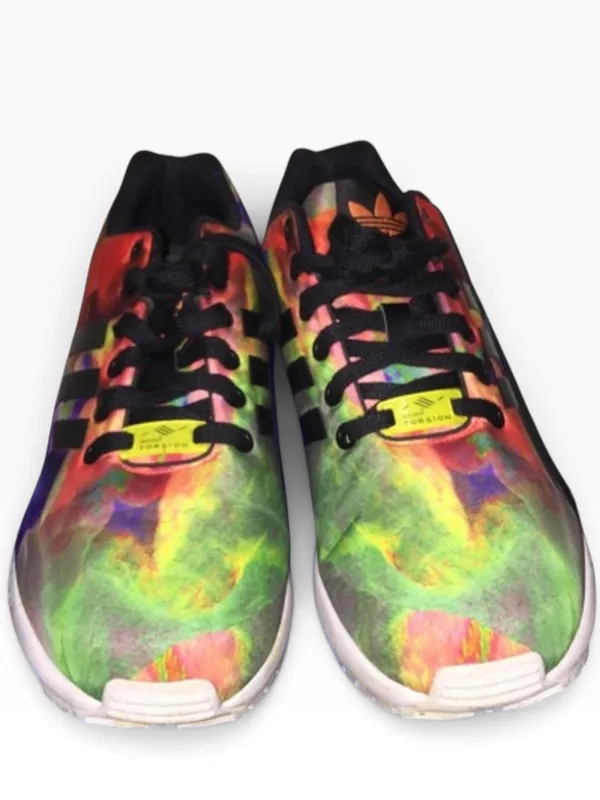 adidas Women's ZX Torsion Tie Dye Multicolor Athletic Shoe Size 7 - Image 4