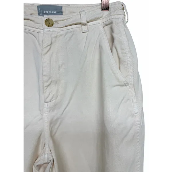 Everlane The Utility Barrel Pant‎ Bone Women's Size 4 - Image 7