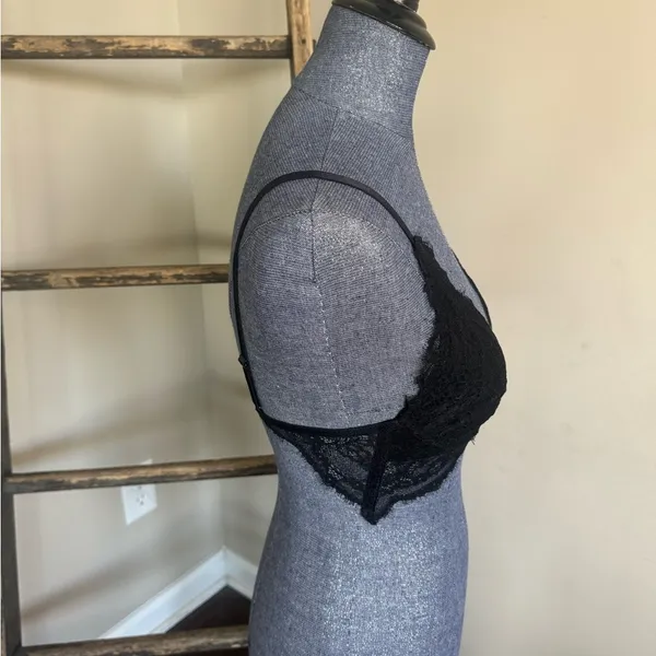 Free People NWT You're So Great Underwire Bra in Black - Image 12