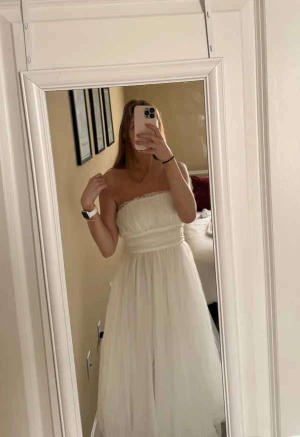 Selfie Leslie White Dress - Image 6
