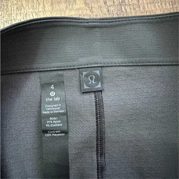 Lululemon The Lab Convertible Snap Skirt Black Size 4 - Image 3
