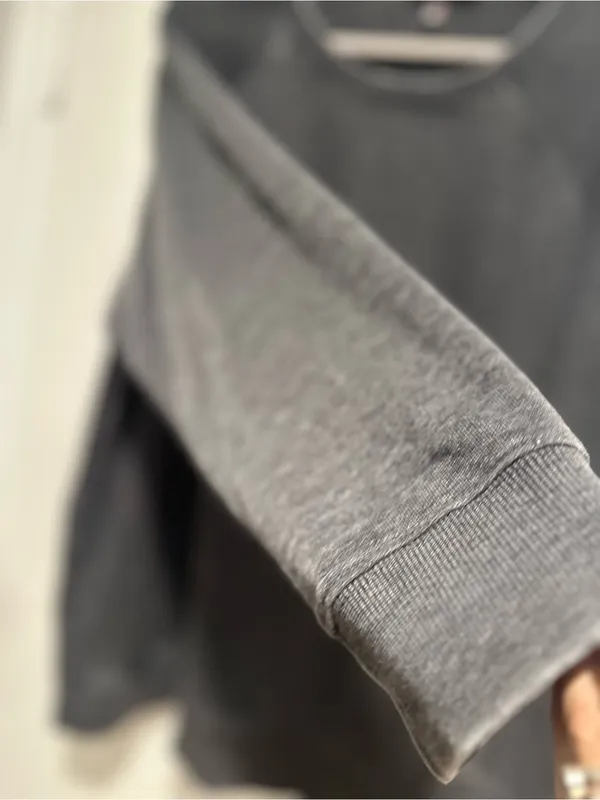 NWOT FP Movement washed black Sz:M casual active lifestyle pullover sweatshirt. - Image 6