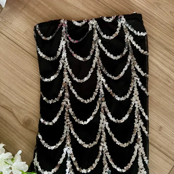 Boutique Mesh & Sequin Mermaid Dress - Image 3