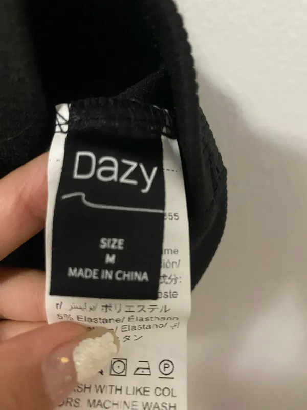 Black Dazy tank Size M - Image 2