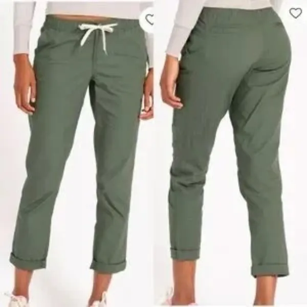 Vuori Ripstop Climber Pant Olive Green Women's‎ Small Slim Straight Hiking - Image 2