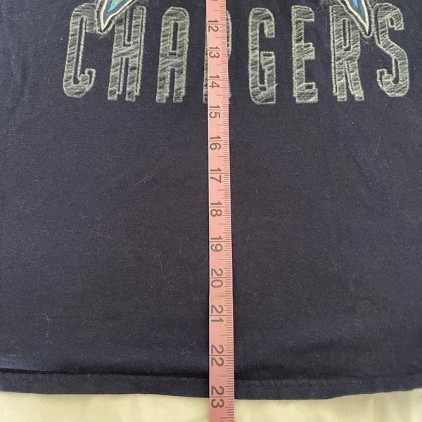 San Diego Chargers T Shirt Navy Blue Unisex Mens Womens Graphic Tee Sz Small - Image 9