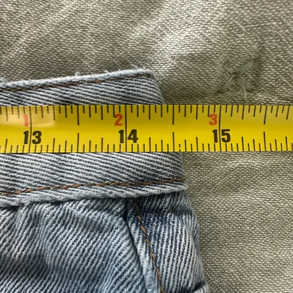 Revolve Lioness Straight Leg Split Hem Jeans Size S - Image 6