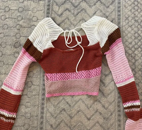 Altar'd State Sweater Cropped - Image 3
