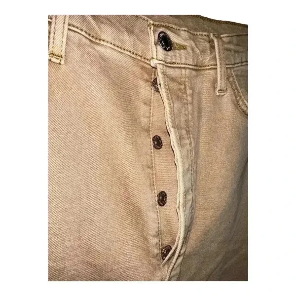 Re/Done Womens Khaki 90s‎ High Rise Loose Fit Denim, Size 31 - Image 5