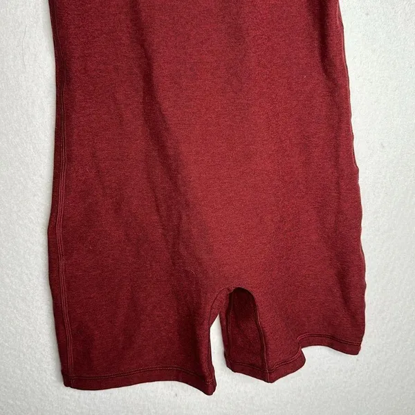 Aritzia TNA Maroon Onesie Romper - Image 3