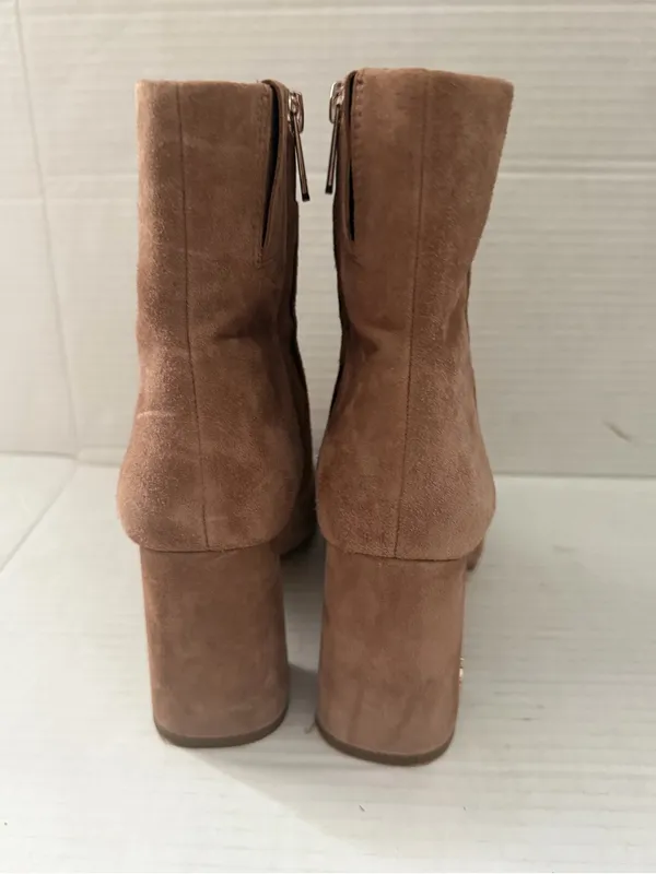 Sam Edelman Codie boots suede ankle brown square toe boots size 6 - Image 3