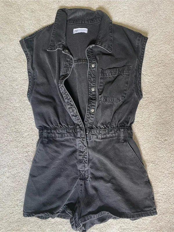 Zara Black Romper - Image 2