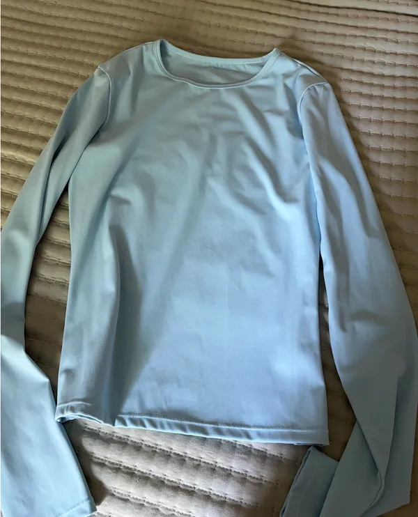 Light blue matching workout set Size L - Image 4