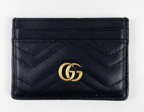 Gucci GG Marmont Card Case Black - Image 2
