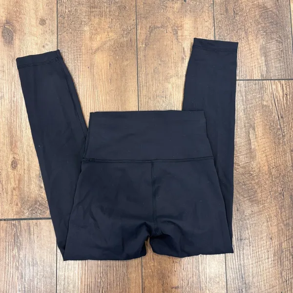 Lululemon Wunder Train High-Rise Crop 23" Leggings LW6BNFS Black Women's Size 2 - Image 3