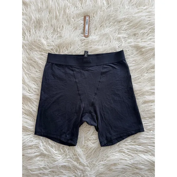 Skims Boyfriend Boxer Onyx Size Small - Image 3