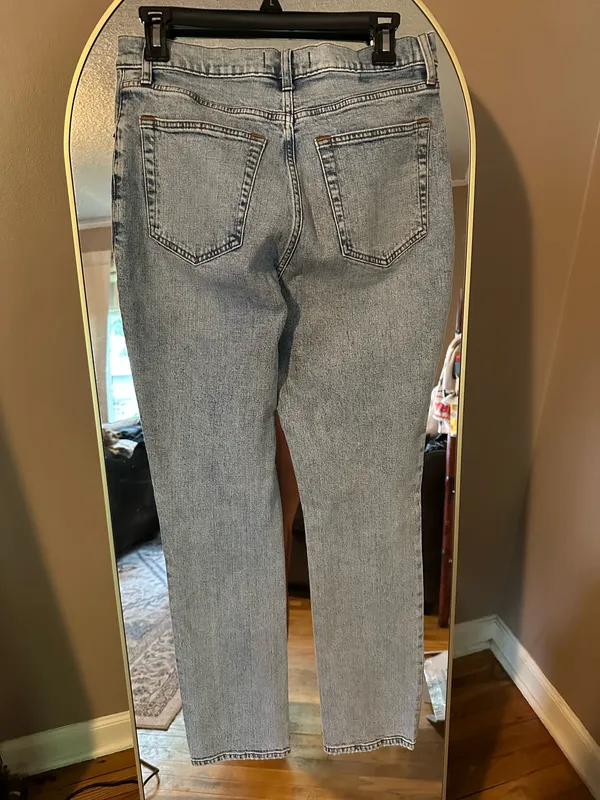 Abercrombie Jeans Slim High-Rise Straight - Image 3